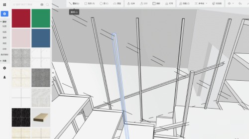 Kujiale 階段手すりの設計方法_Kooljiale 階段手すり設計チュートリアル