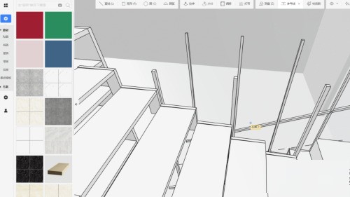 Kujiale 階段手すりの設計方法_Kooljiale 階段手すり設計チュートリアル