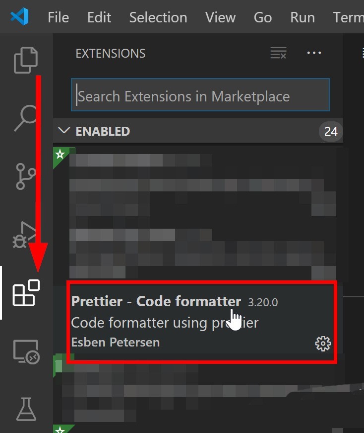 How to use the prettier plug-in in Vscode_How to use the prettier plug-in in Vscode