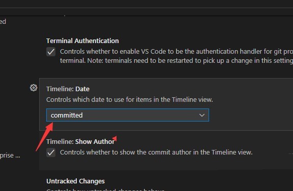 How to open the schedule date of git commitment in Vscode_How to open the schedule date of git commitment in Vscode