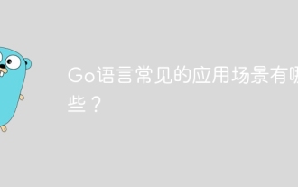 What are the common application scenarios of Go language?