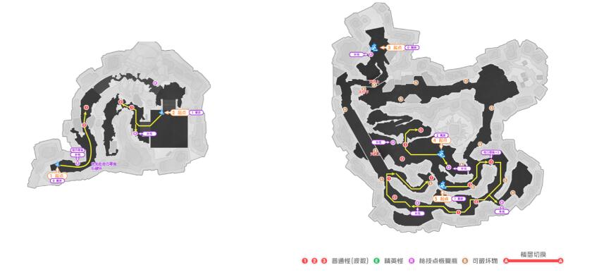 Collapsed Star Dome Railway 2.1 Hoeing Route