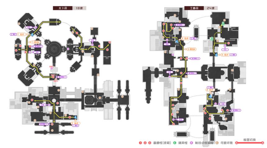 Collapsed Star Dome Railway 2.1 Hoeing Route