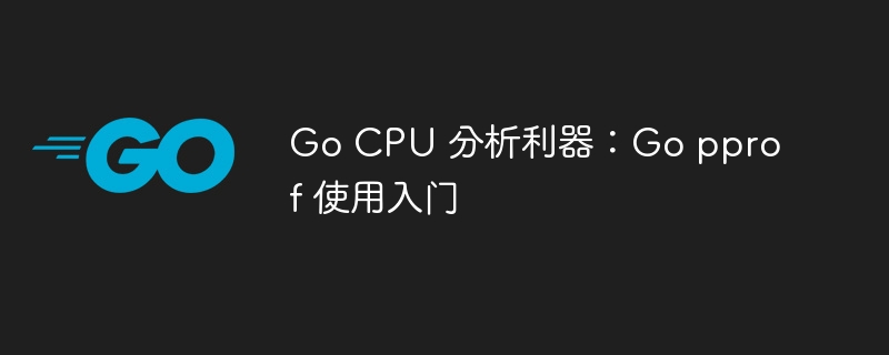 Go CPU 分析利器：Go pprof 使用入门-Golang-