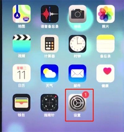 Langkah-langkah untuk menghidupkan bacaan skrin dalam iOS 12