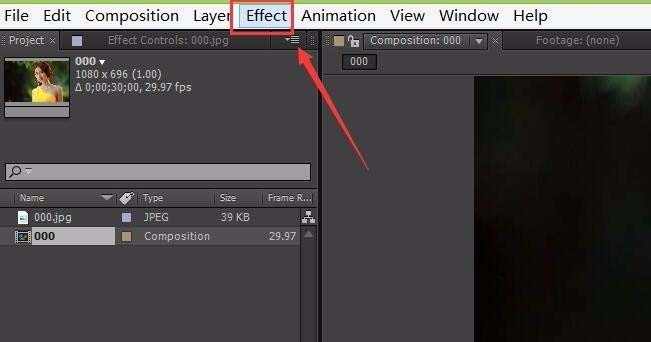 Detailed steps for AE to create lens_flare effect for pictures