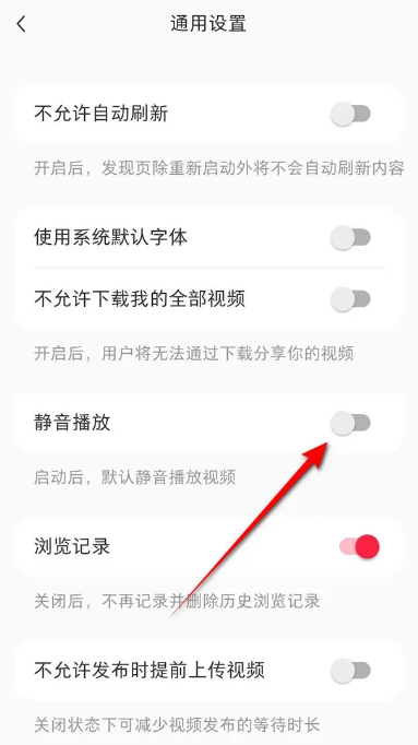 How to set up silent playback in Xiaohongshu