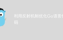 利用反射机制优化Go语言代码