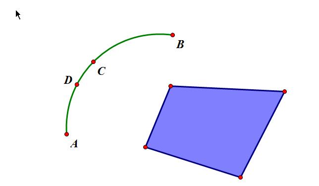 Detaillierte Methode zur Verwendung von Bögen zum Erstellen dreieckiger Faltdarstellungen auf dem Geometric Sketchpad