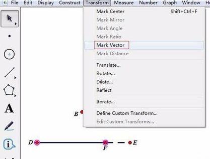 Opérations graphiques et textuelles pour créer des animations de translation et de rotation à laide du carnet de croquis géométrique