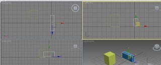 3Ds MAX两个模型设置某个部位对齐的操作教程
