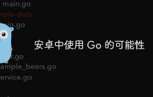 安卓中使用 Go 的可能性