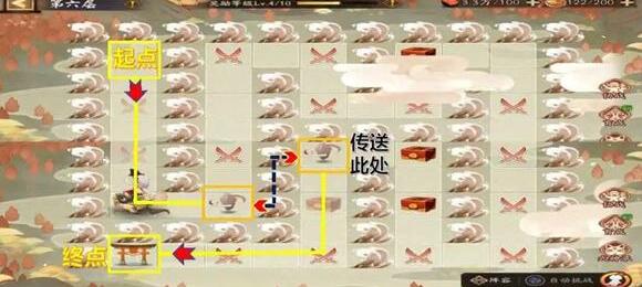 Onmyoji God of Good Luck Tour Collecting Good Luck Route Map