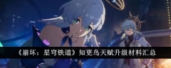 《崩坏:星穹铁道》知更鸟天赋升级材料汇总