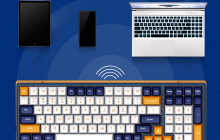 黑竞宗轴 + FSA 球帽：机械师 K600 三模机械键盘 149.5 元半价发车