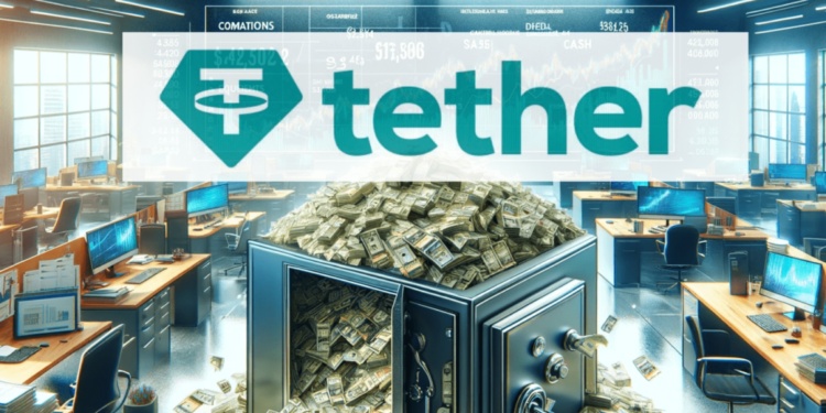 Tether made $6.2 billion last year! USDT scale has grown by more than 60% since the beginning of the year