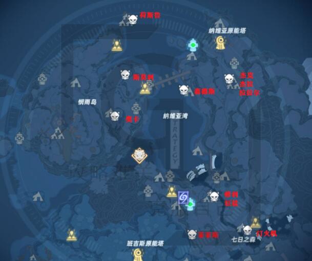 List of achievement monster locations in the entire map of Fantasy Tower