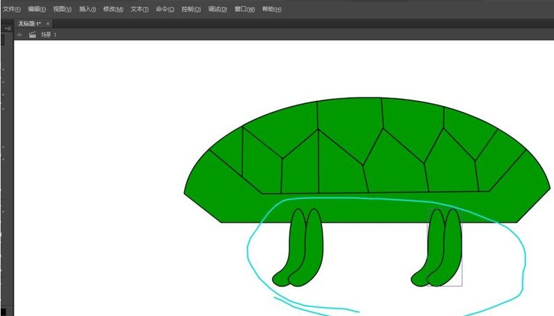 Comment dessiner et colorier une tortue dans Flash