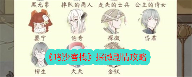 Mingsha Inn exploration plot guide