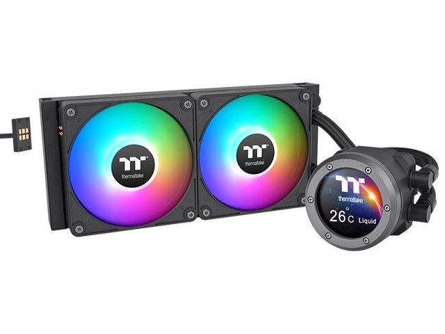 曜越推出 TH V2 Ultra EX ARGB Sync 一体式水冷散热器，采用 CT-EX 磁吸风扇-硬件新闻-
