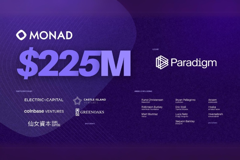 Paradigm领投!新EVM公链Monad融资2.25亿美元 重新打造以太坊?