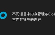 不同语言中内存管理与Go语言内存管理的差异