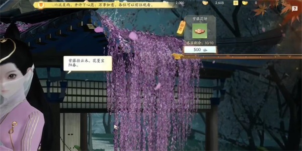 Guide to collecting wisteria flower cakes in The Condor