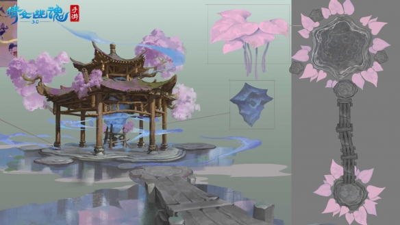 It has been a dream for eight years, and the sunset clouds have returned! A Chinese Ghost Story mobile game Luoxiafeng Construction Diary is online, and the dating destination is about to open