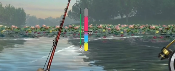 How to cast the rod in Happy Fishing Master