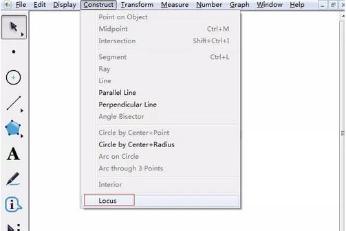 The operation content of drawing the fan-shaped shadow part on the geometric sketchpad