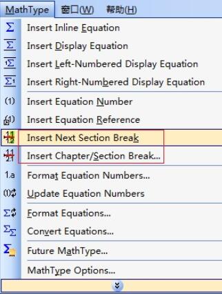 How to batch modify formula numbers in Mathtype