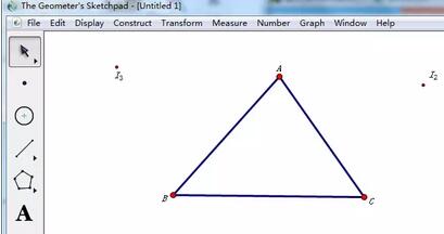 Tutorial zur spezifischen Methode zum Erstellen des umschriebenen Kreises eines Dreiecks mit einem geometrischen Skizzenblock