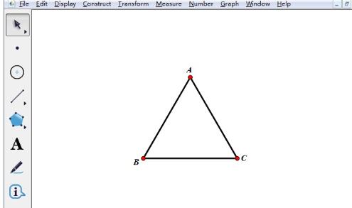 幾何畫板繪製萊洛三角形的操作方法