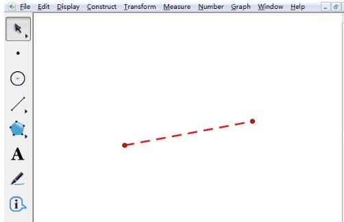 Der Operationsinhalt zum Festlegen von Linientyp und -farbe im geometrischen Skizzenblock