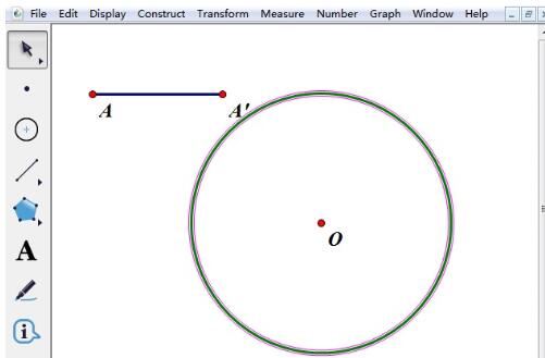 幾何畫板繪製已知半徑長度的圓的操作流程