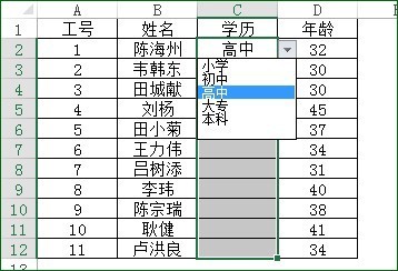 定義された名前とデータの有効性を使用して Excel にデータを入力するチュートリアルの方法