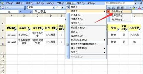 Excelの自動フィルタリングの使い方を詳しく解説