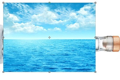 Comment mettre un paysage dans une bouteille à laide de Photoshop