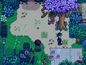 What is the green rain in Stardew Valley version 1.6?