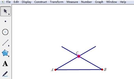 Étapes détaillées pour créer un triangle isocèle avec un angle au sommet de 120 degrés à laide dun carnet de croquis géométrique