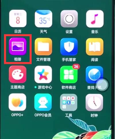 Detailed steps to set wallpaper in oppor15