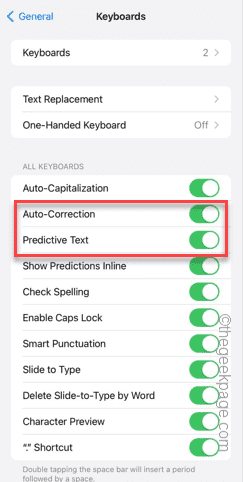 Le texte de correction automatique/prédictive ne fonctionne pas sur iPhone : correctif