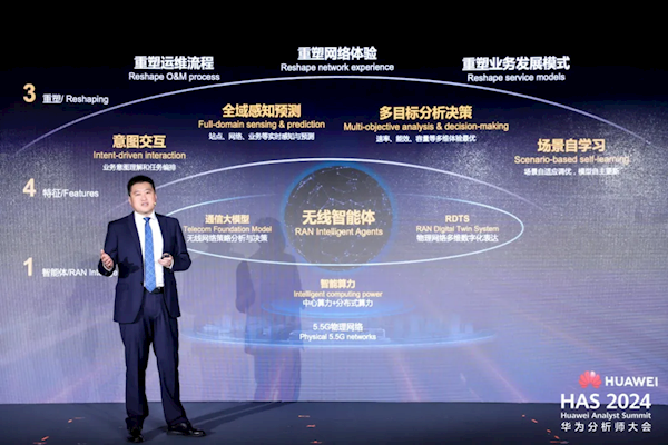 Huawei transforms 5.5G network: the communications industry enters a new era of intelligence