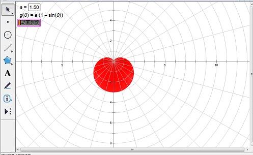 How to create the Cartesian cardioid function in Geometric Sketchpad