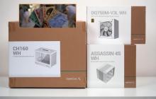 纯白便携 ITX 机箱 九州风神 CH160 试装体验
