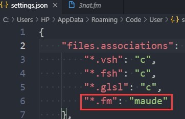 How to write Maude in Vscode_How to write Maude in Vscode