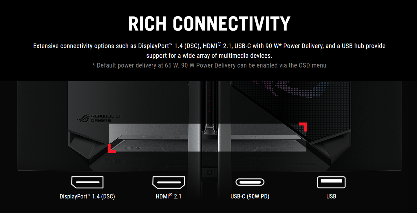 华硕 ROG PG39WCDM 39 英寸 OLED 曲面显示器发布：UWQHD 240Hz、800R 曲率