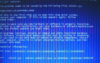 Steps to repair win7 blue screen prompt error code win32k.sys