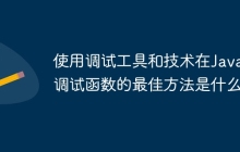 使用调试工具和技术在Java中调试函数的最佳方法是什么？