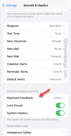 Keyboard click sound not working on iPhone: Fix